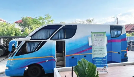 Mobile annual health check-up Telemedicine  
