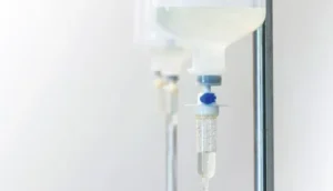 Give saline solution